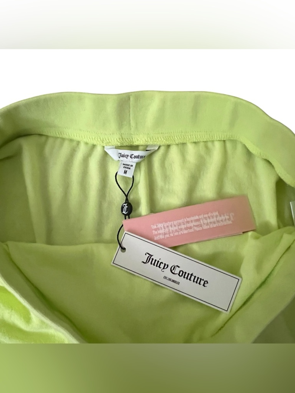 Juicy Couture Towel Terry Mini Skirt w/Lace Trim - Picture 3 of 8